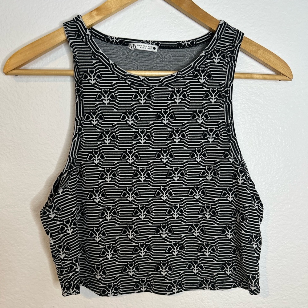 Zara crop tank